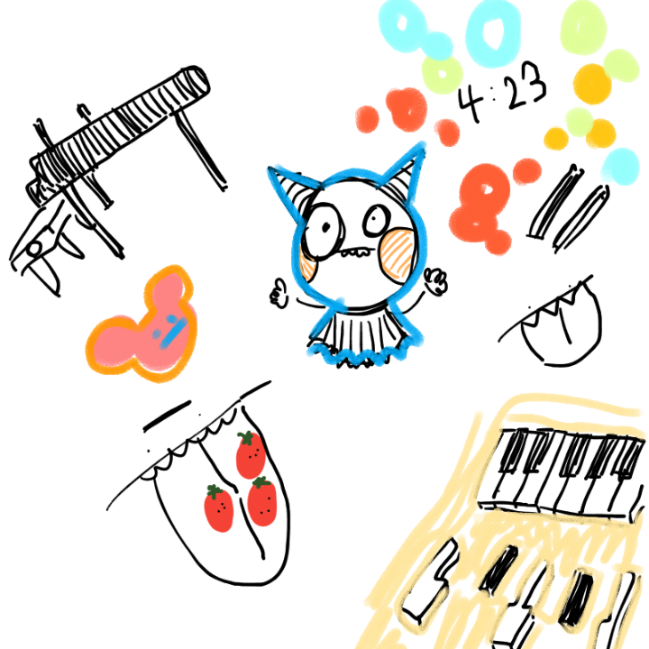 ㄴ졸려 : ㄴ졸려 스케치판 ,sketchpan