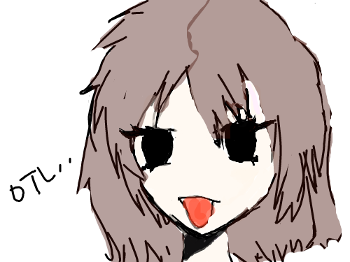 사촌동생....;; : 대강대강 사촌동생 그린겁니다..;;첫작이라 그런지 부실하네요..;; 아직 타블렛에 익숙하지 않아서..; 스케치판 ,sketchpan