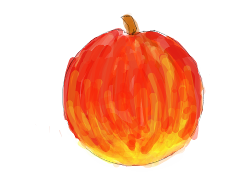 4.사과 : 사과에용~ 스케치판 ,sketchpan