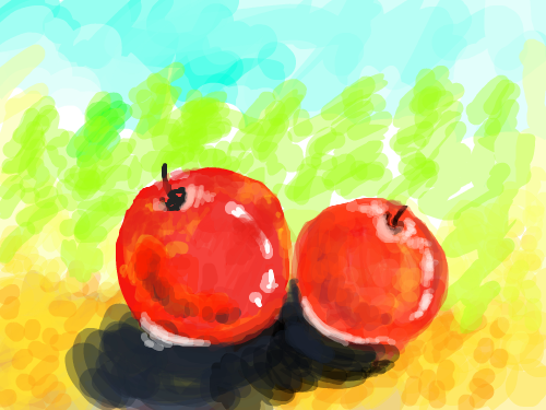 사과 : 사과사과 스케치판 ,sketchpan