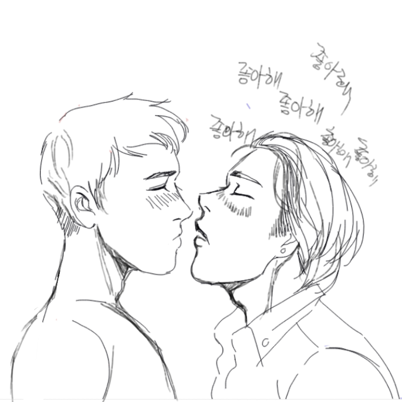 시발 좋아.. : 시발 좋아한다고 스케치판 ,sketchpan