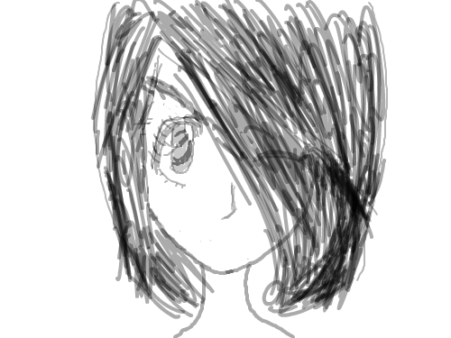 남자?여자? : 남자인지 여자인지 몰르겠음 스케치판 ,sketchpan