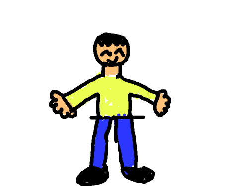 아저씨 : 아저씨 그림 스케치판 ,sketchpan