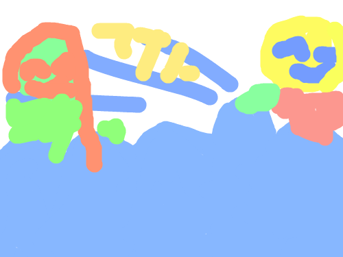 즐거운물놀이 : 물놀이의즐거움 스케치판 ,sketchpan