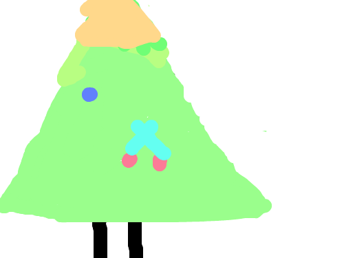 크리스마스나무 : 나무의토리 스케치판 ,sketchpan