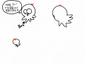 ㅋㅋ 가입인사 : 제 자캐 입니다 ㅋㅋ 문어 스케치판 ,sketchpan