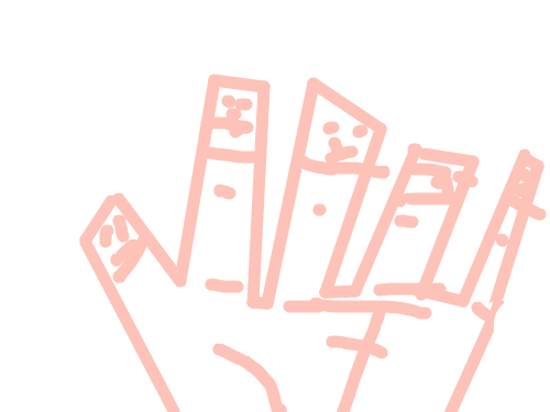 손가락 : 러멀 ,  하사 스케치판 ,sketchpan