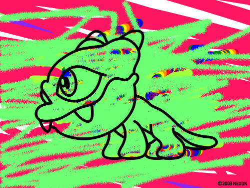 무지개 : 무지개.. 스케치판 ,sketchpan