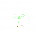 새싹 간단.. : 새싹 간단하게 그리기 스케치판 ,sketchpan
