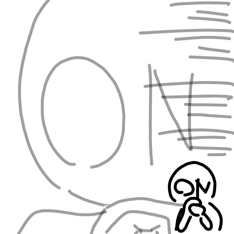 내일 월요.. : 내일 월요일 이군요 스케치판 ,sketchpan