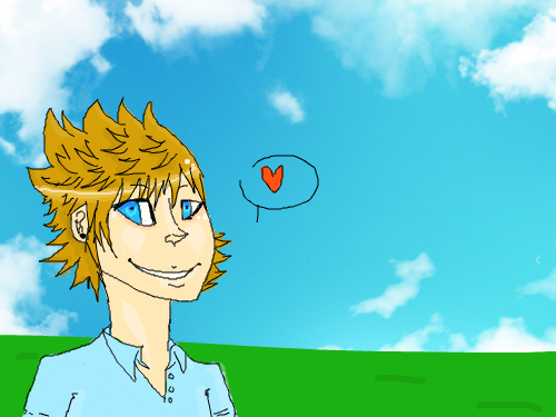 first try: roxas : first time using this thing. doodled a crappy looking roxas aha 스케치판 ,sketchpan