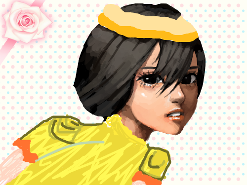 도미니크왕 : 슬픔에 잦아있는 에리카를 위해 달려가는 장면못났더라도 에쁘게 봐주세요^-^ 스케치판 ,sketchpan