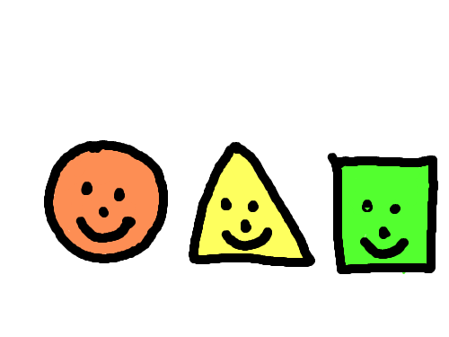 귀여운 도형 : 귀여운 도형 스케치판 ,sketchpan