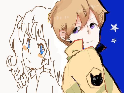 이어그림 : 색칠할줄모름 스케치판 ,sketchpan