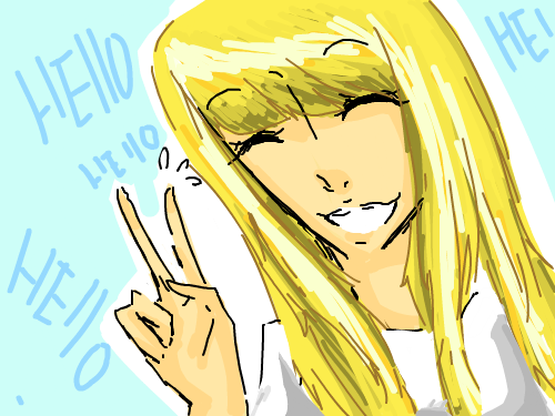 HELLO : 처음그리는건데 뭔가좀 이상한듯.... 스케치판 ,sketchpan