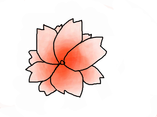 이쁜 꽃 : 빨가스름한 예쁜꽃ㅎㅎ 스케치판 ,sketchpan