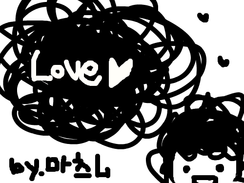 뽀글이 : 뽀글이 스케치판 ,sketchpan