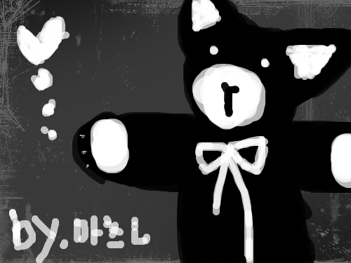 고양이?강아지? : 냥냥멍멍 스케치판 ,sketchpan