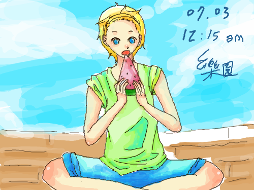 수박 : 수박수박수박 스케치판 ,sketchpan