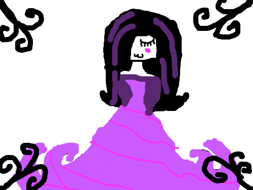 tiffany and thornes : this is a charecter that i randomly made 스케치판 ,sketchpan