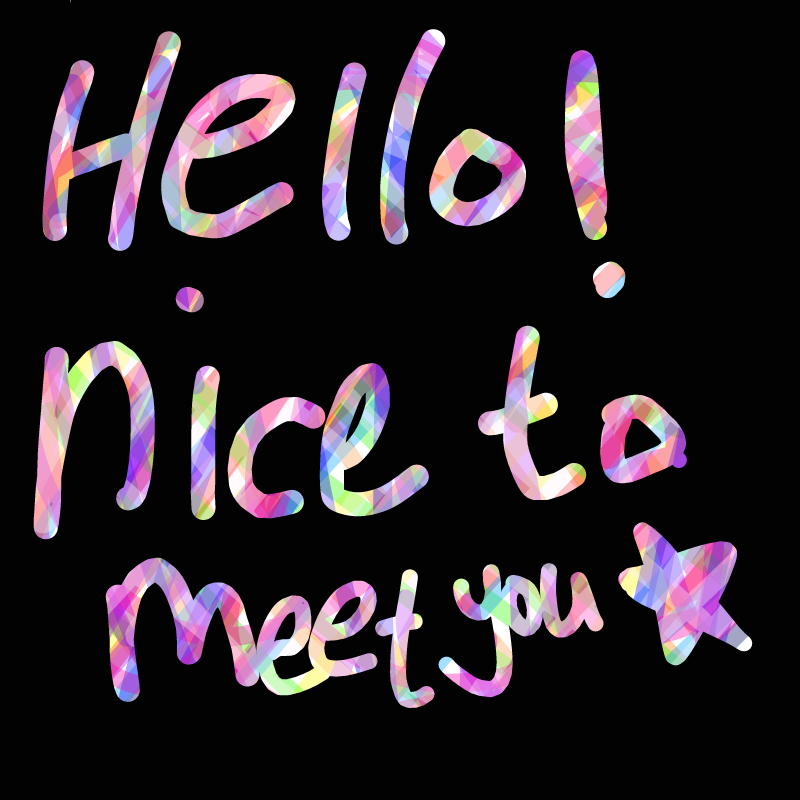 Nice to me.. : Nice to meet you! 스케치판 ,sketchpan