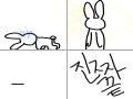 토끼 : 토끼 스케치판 ,sketchpan