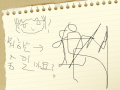뭐하는 중일까요? : 발차기???????? 스케치판 ,sketchpan