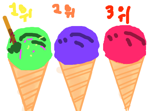 아이스크림 : ... 아이스 크림이라 봐줘요. 스케치판 ,sketchpan