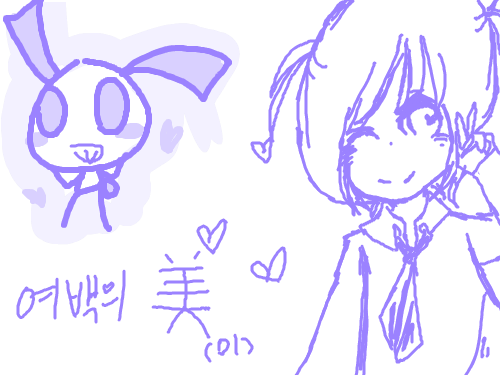 귀척녀 : 귀척이고요.귀척입니다. 스케치판 ,sketchpan