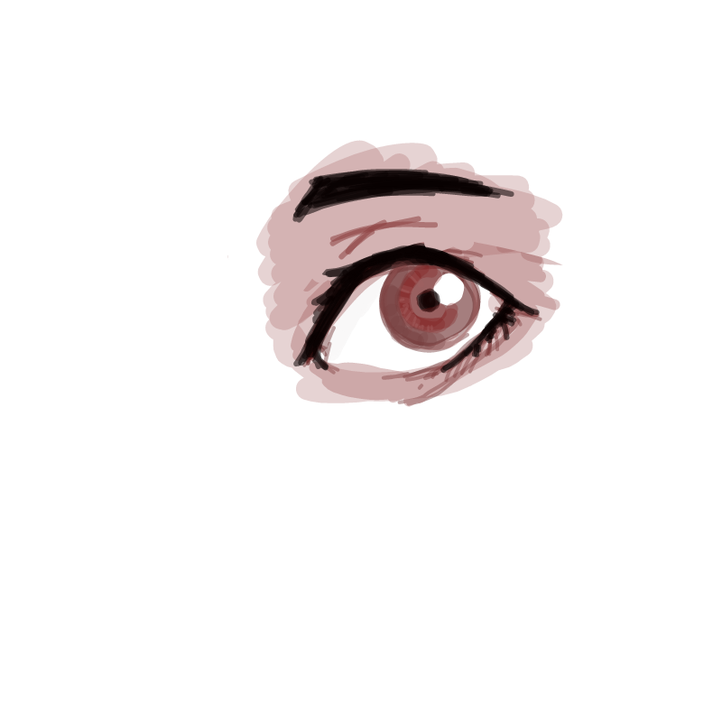 눈 : 눈 스케치판 ,sketchpan