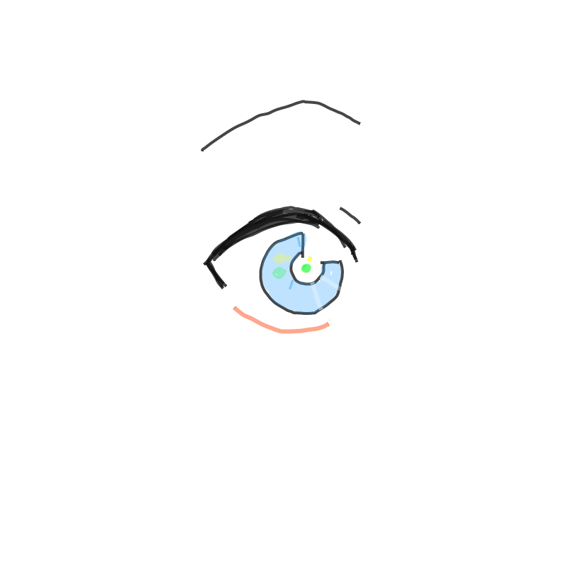 홧김이여따.. : 홧김이여따 계속그리니깐 이런 눈도 보이넹ㅇ 스케치판 ,sketchpan