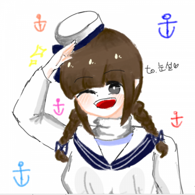 짜잔 알로.. : 짜잔 알로에님께서 주신 와닷치ㅣ!!원래 어린 아가 이긴한디!넘ㅁ이뽀요!!감사합니당ㅇ♥ 스케치판 ,sketchpan