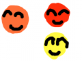 Smile triple : Three smiles 스케치판 ,sketchpan