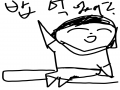 전 먹었지.. : 전 먹었지요!!것두 라면!!! 스케치판 ,sketchpan