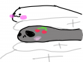 이번엔 물.. : 이번엔 물개자캐 체리입니다!!! 스케치판 ,sketchpan