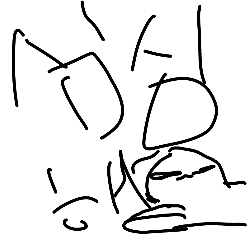 심심해서 .. : 심심해서 피곤해서 귀찮다 스케치판 ,sketchpan