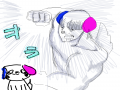 오라!님이 .. : 오라!님이 연성해주셨습니다!네 이건 약간 병맛인거 같네요 스케치판 ,sketchpan