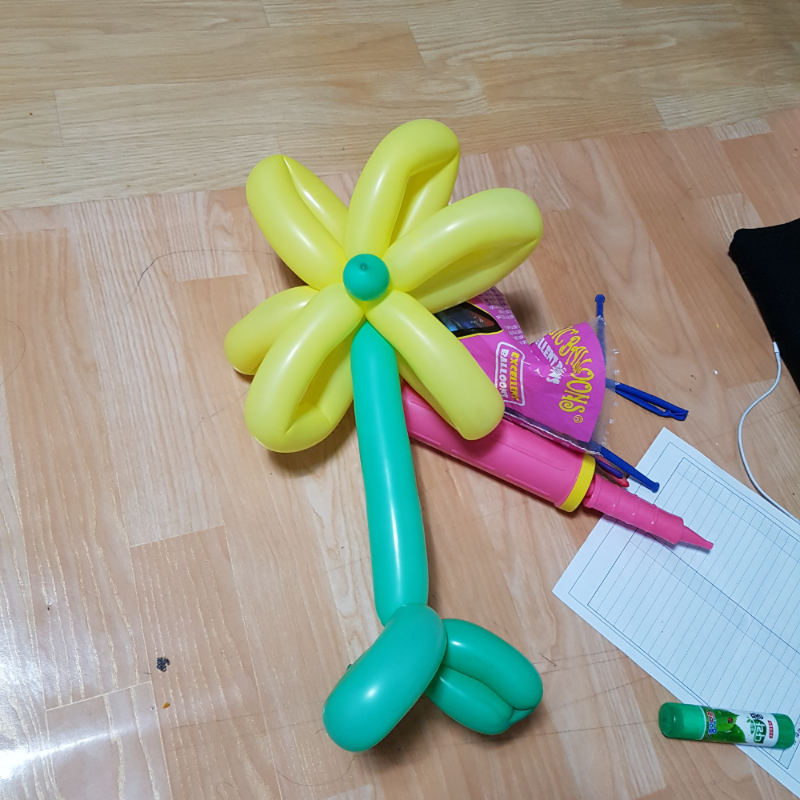 풍선꽃만.. : 풍선꽃만듬!!!(이거보고 플라위래..ㅋㅋ) 스케치판 ,sketchpan
