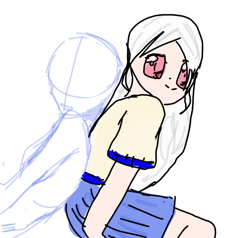 헤헷! 나도.. : 헤헷! 나도모르게 해 버렸네^0^자세가 취적> 스케치판 ,sketchpan
