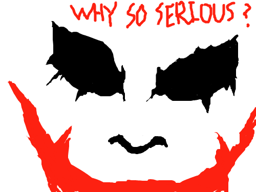 초간단 조커 : 그리고 그 간단한걸 해매고 있는 나....OTL;;;마우스 잡은지 얼마 않되서 이런거 밖에 못그리네요..ㄷㄷ빨리 익숙 해졌으면....ㅇㅅㅇ;;; 스케치판 ,sketchpan