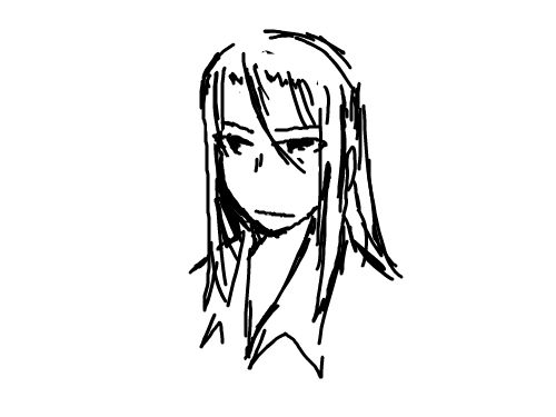 낙서 : 그냥 하나 꺠작깨작 해봤습니다;;;포토샾이랑은 많이 다르군요...;;;; 스케치판 ,sketchpan