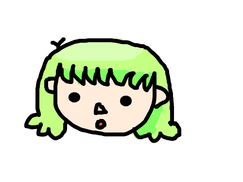 여자 : 학교에서 그린그림. 스케치판 ,sketchpan