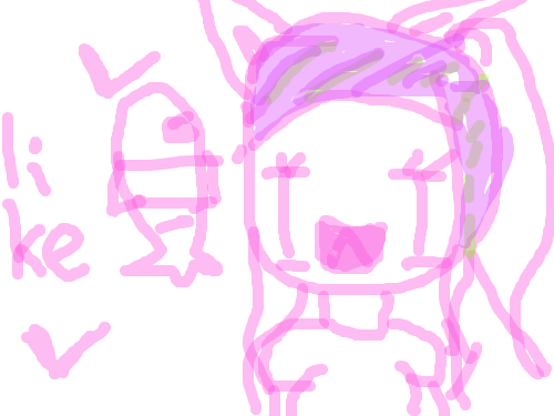 냥 고양이 : 운좋게도 고양이가 물고기름 발견 스케치판 ,sketchpan