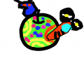 썩은사과 : 썩은사과 입니다. 스케치판 ,sketchpan