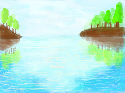 호수2 : zzzz 스케치판 ,sketchpan