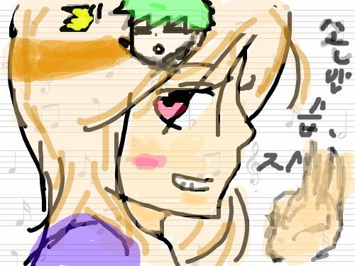누구지 : 누군지 모르겠나미 스케치판 ,sketchpan