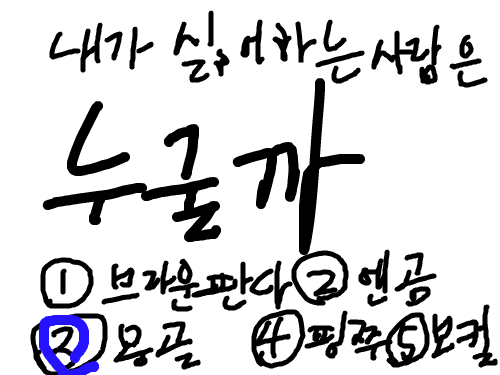 100점맞겠지 : 이건쉬우니까 스케치판 ,sketchpan