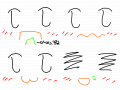 아이스크림 : ammation 그리기 힘들다 스케치판 ,sketchpan