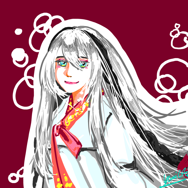 백랑 : 백랑 스케치판 ,sketchpan