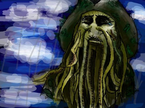 Davy Jhons : Davy Jhons 스케치판 ,sketchpan